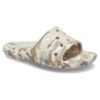 Classic Marbled Sandals « White Brown »
