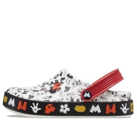 Classic x Mickey Mouse Sabots « Blanc Rouge Noir »