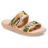 Crocs classiques imprimé camouflage « Tan Green »