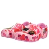 Crocs x A Bathing Ape Sabot « Carnation »