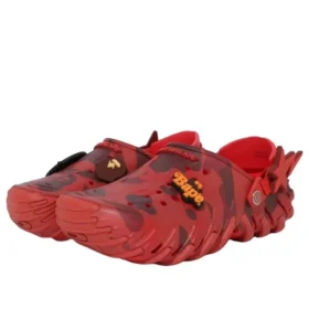 Crocs x BAPE Echo RO Clog « Red Camo »