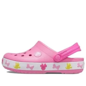 Crocs x Fun Lab Disney Minnie Sabots « Rose Blanc »