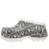 Crocs x Jean Paul Gaultier Hydra Sabot « Fishnet Chalk »