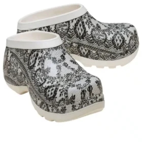 Crocs x Jean Paul Gaultier Hydra Sabot « Fishnet Chalk »
