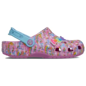 Crocs x Lisa Frank Classic Clogs « Pink Blue »