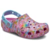 Crocs x Lisa Frank Classic Clogs « Pink Blue »