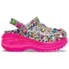 Crocs x Lisa Frank Mega Crush Clog « Rose multicolore »