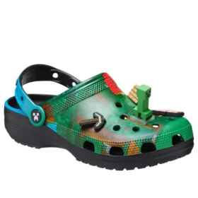 Crocs x Minecraft Sabot « Green Black »
