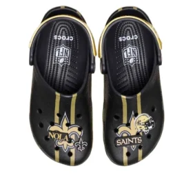 Crocs x NFL Classic Clog New Orleans Saints « Black Gold »