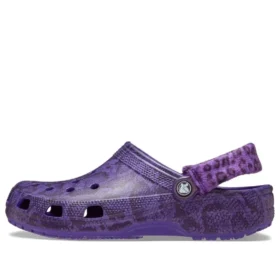 Crocs x Stray Rats Classic Clog « Ultraviolet Snakeskin »