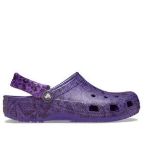 Crocs x Stray Rats Classic Clog « Ultraviolet Snakeskin »