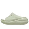 Crush High Shine Slides « Vert clair »