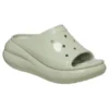 Crush High Shine Slides « Vert clair »