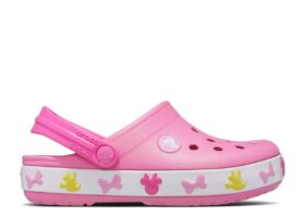 Disney x Crocs Classic Clog Enfants « Fun Lab Mickey Lights – Pink Lemonade »