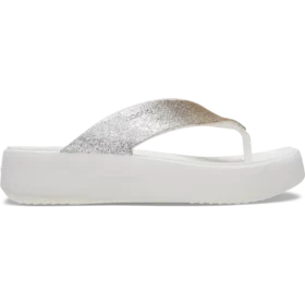 Getaway : tongs à plateforme épaisse Glitter