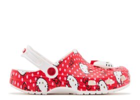 Hello Kitty x Classic Clog pour enfants « Red Polka Dots »