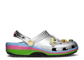 Les Powerpuff Girls x Classic Clog « Metallic Silver »
