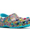 Lisa Frank x Classic Clog Kids « Digital Aqua Multi Hearts » Lisa Frank x Classic Clog Kids « Digital Aqua Multi Hearts »