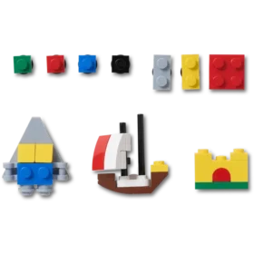 Lot de 10 Bijoux Jibbitz™ Lego® Masterbrand