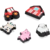 Lot de 5 bijoux de chaussures Jibbitz™ « Animaux de la ferme mignons » Lot de 5 bijoux de chaussures Jibbitz™ « Animaux de la ferme mignons »