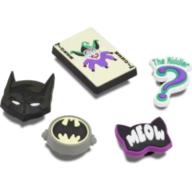 Lot de 5 Bijoux de chaussures Jibbitz™ Batman