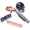 Lot de 5 Bijoux de chaussures Jibbitz™ « Denver Broncos » de la NFL Lot de 5 Bijoux de chaussures Jibbitz™ « Denver Broncos » de la NFL