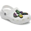 Lot de 5 Bijoux de chaussures Jibbitz lumineux Lot de 5 Bijoux de chaussures Jibbitz lumineux