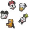 Lot de 5 Bijoux de chaussures Jibbitz « Mickey & Friends Elevated »
