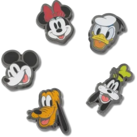 Lot de 5 Bijoux de chaussures Jibbitz « Mickey & Friends Elevated »
