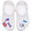 Lot de 5 Bijoux de chaussures Jibbitz pour les « Buffalo Bills » de la NFL Lot de 5 Bijoux de chaussures Jibbitz pour les « Buffalo Bills » de la NFL