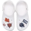 Lot de 5 Bijoux de chaussures Jibbitz pour les Chicago Bears de la NFL Lot de 5 Bijoux de chaussures Jibbitz pour les Chicago Bears de la NFL
