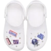 Lot de 5 bijoux de chaussures Jibbitz pour les Giants de New York (NFL) Lot de 5 bijoux de chaussures Jibbitz pour les Giants de New York (NFL)