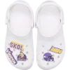 Lot de 5 bijoux de chaussures Jibbitz pour les « Minnesota Vikings » de la NFL Lot de 5 bijoux de chaussures Jibbitz pour les « Minnesota Vikings » de la NFL