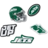 Lot de 5 Bijoux de chaussures Jibbitz pour les New York Jets de la NFL Lot de 5 Bijoux de chaussures Jibbitz pour les New York Jets de la NFL