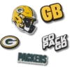 Lot de 5 Bijoux de chaussures Jibbitz pour les Packers de Green Bay de la NFL Lot de 5 Bijoux de chaussures Jibbitz pour les Packers de Green Bay de la NFL