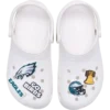 Lot de 5 Bijoux de chaussures Jibbitz pour les « Philadelphia Eagles » de la NFL Lot de 5 Bijoux de chaussures Jibbitz pour les « Philadelphia Eagles » de la NFL