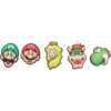 Lot de 5 Bijoux de chaussures Jibbitz™ Super Mario™