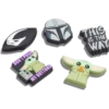 Lot de 5 Bijoux de chaussures Jibbitz « The Mandalorian » de Disney Lot de 5 Bijoux de chaussures Jibbitz « The Mandalorian » de Disney