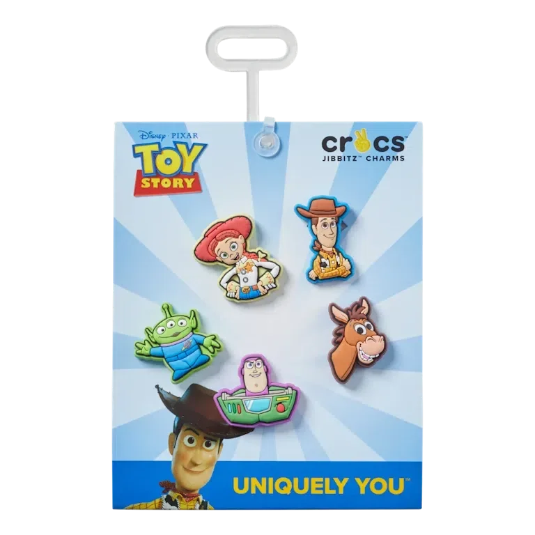 Lot de 5 Bijoux de chaussures Jibbitz™ « Toy Story » de Disney Pixar Lot de 5 Bijoux de chaussures Jibbitz™ « Toy Story » de Disney Pixar