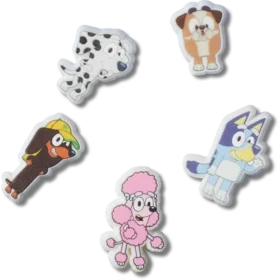 Lot de 5 Bijoux Jibbitz Bluey