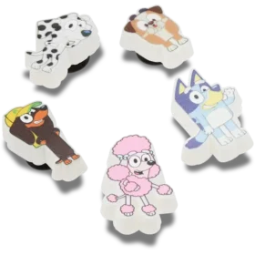 Lot de 5 Bijoux Jibbitz Bluey
