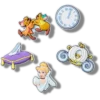 Lot de 5 Bijoux Jibbitz Cendrillon