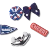 Lot de 5 Bijoux Jibbitz « Cheer »