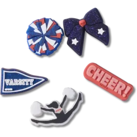 Lot de 5 Bijoux Jibbitz « Cheer »