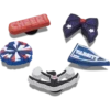 Lot de 5 Bijoux Jibbitz « Cheer »