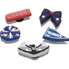Lot de 5 Bijoux Jibbitz « Cheer »