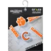 Lot de 5 Bijoux Jibbitz™ Clemson Univ