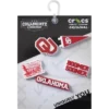 Lot de 5 Bijoux Jibbitz de l&rsquo;université d&rsquo;Oklahoma