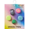 Lot de 5 Bijoux Jibbitz « Disc Golf »