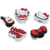 Lot de 5 Bijoux Jibbitz Hello Kitty